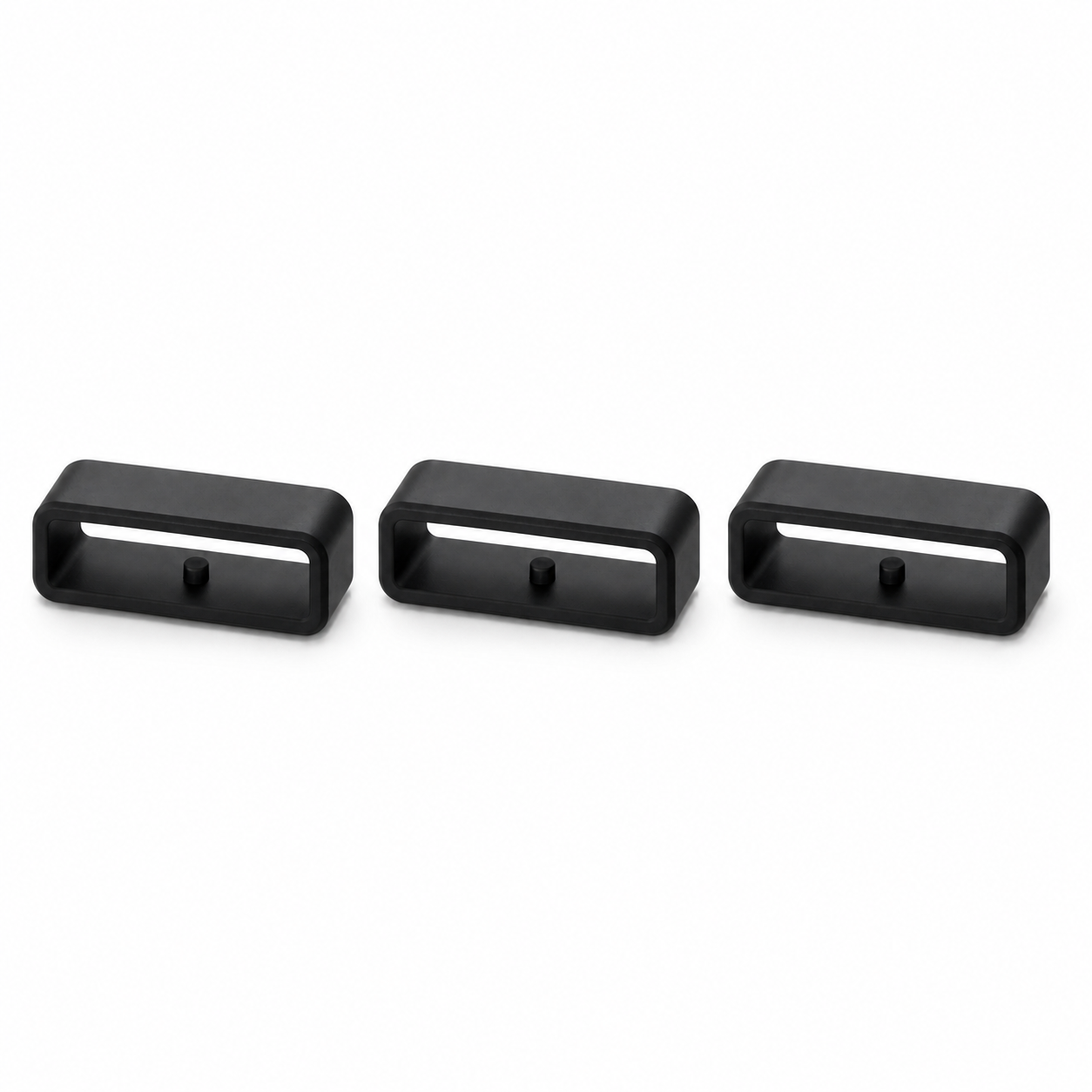 3 Pack Watch Band Strap Loop Keeper for Garmin – clean white background main image