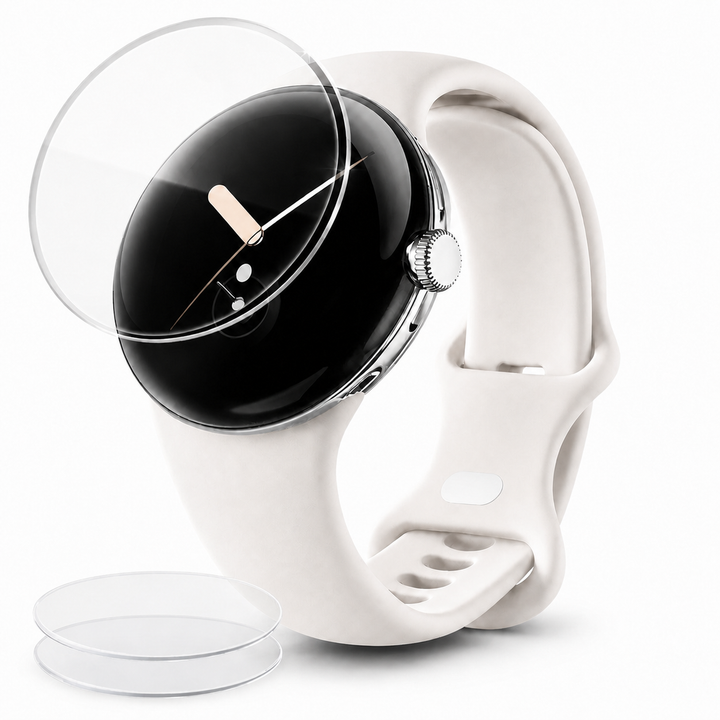 Hydrogel Screen Protector for Google Pixel Watch – clean white background main image