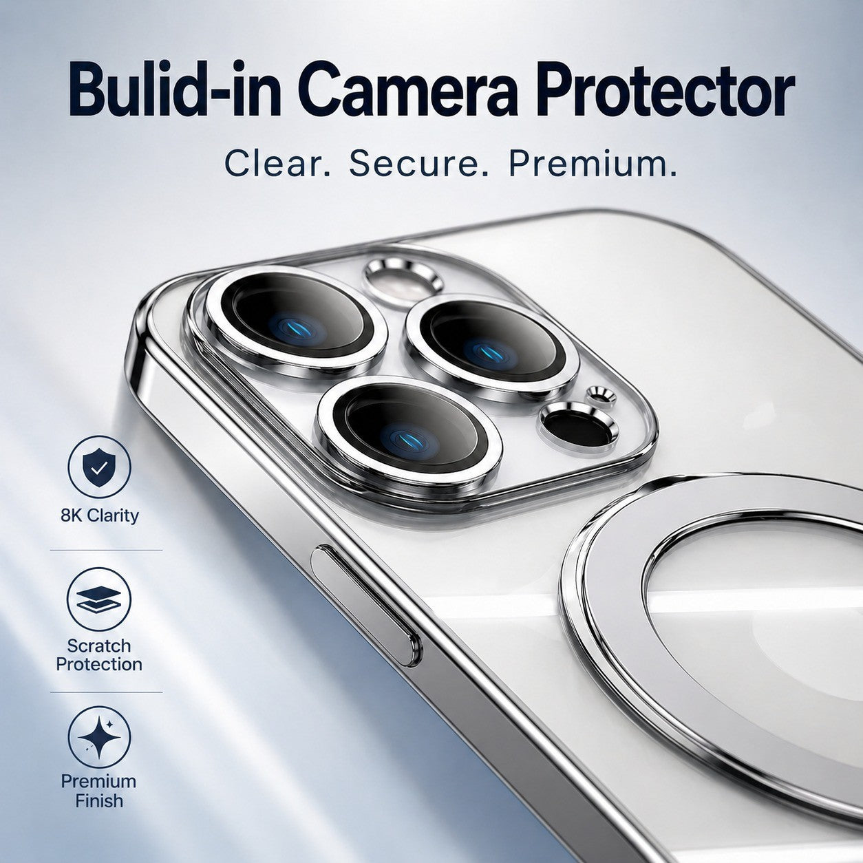 For iPhone 16 Series Magnetic MagSafe Ring Stand Shockproof Case - image 7
