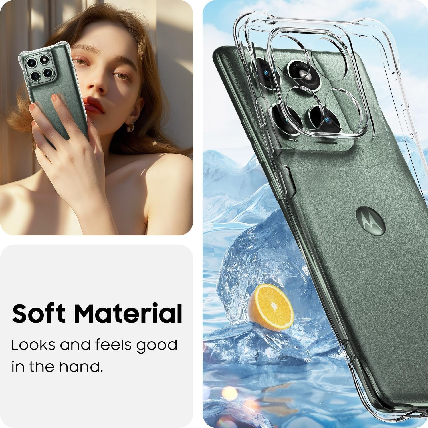 Motorola Edge Series Clear Shockproof Case - image 4