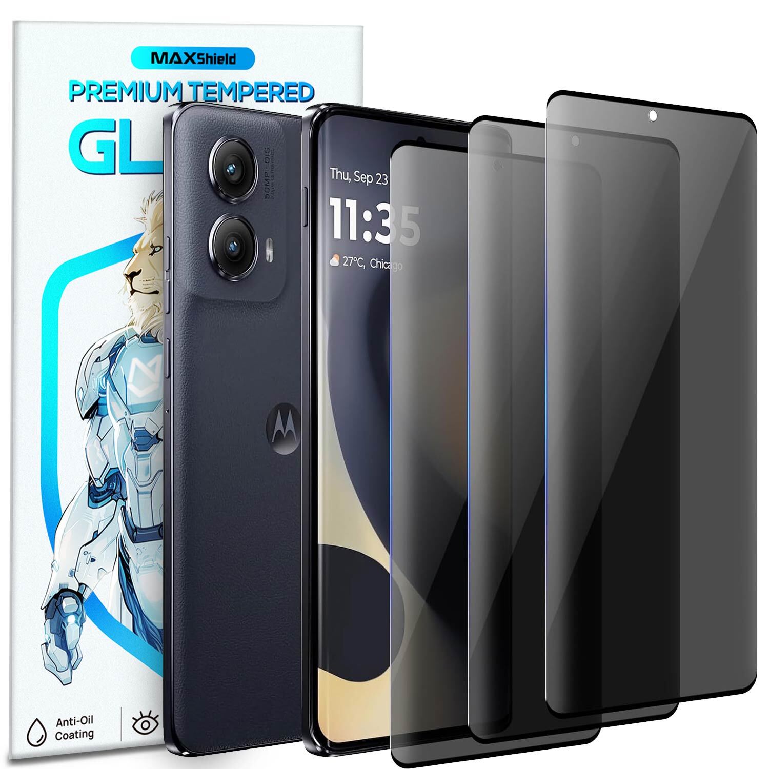 Motorola Edge Series Privacy Tempered Glass Screen Protector - image 8