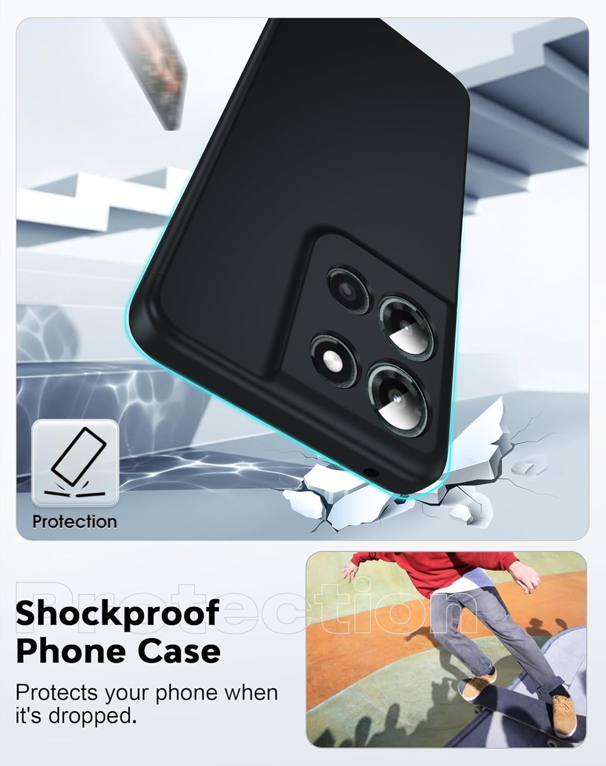 Motorola Edge Series Shockproof Silicone Case - image 4