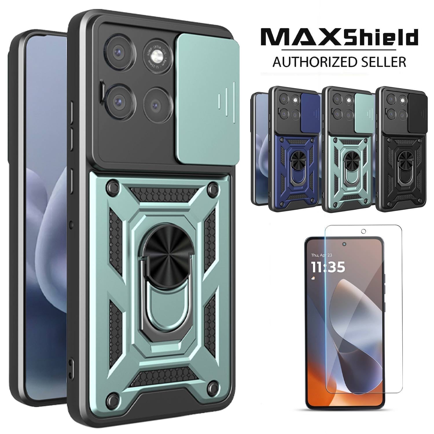 For Motorola G86 Power G77 Edge 70 60 Case Magnetic Heavy Duty Shockproof Cover - image 2