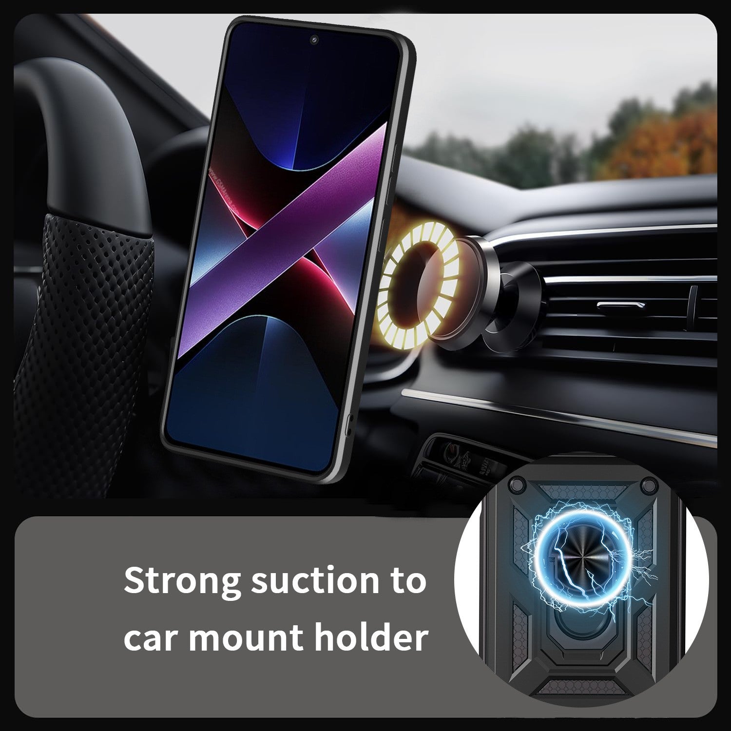 For Motorola G86 Power G77 Edge 70 60 Case Magnetic Heavy Duty Shockproof Cover - image 7