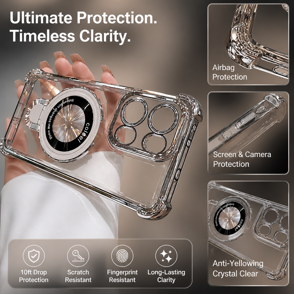 OPPO A Series MagSafe Shockproof Bumper Kickstand Case - image 5