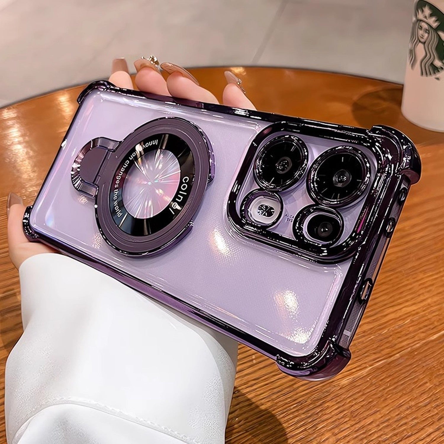 OPPO Reno Series MagSafe Shockproof Bumper Kickstand Case - image 7