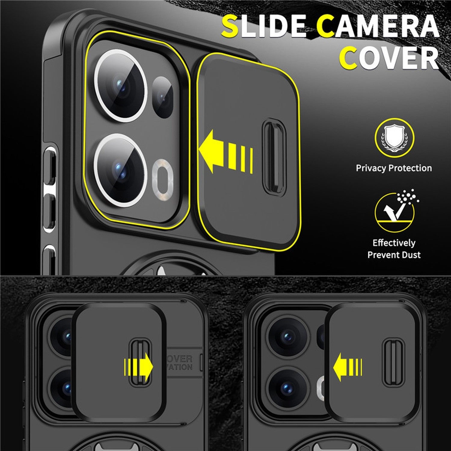 OPPO Reno Series Shockproof Kickstand Case - image 3