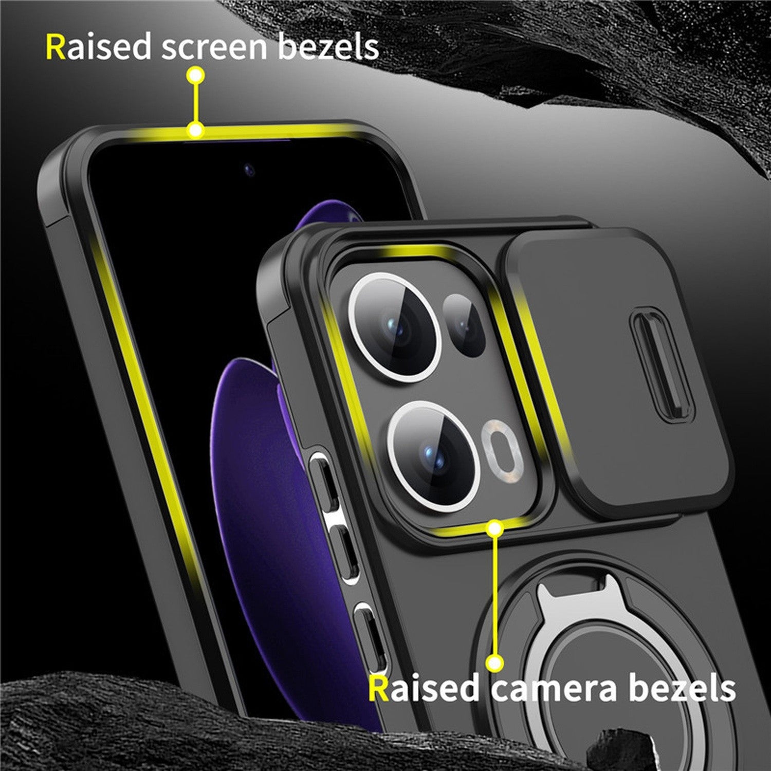 OPPO Reno Series Shockproof Kickstand Case - image 6