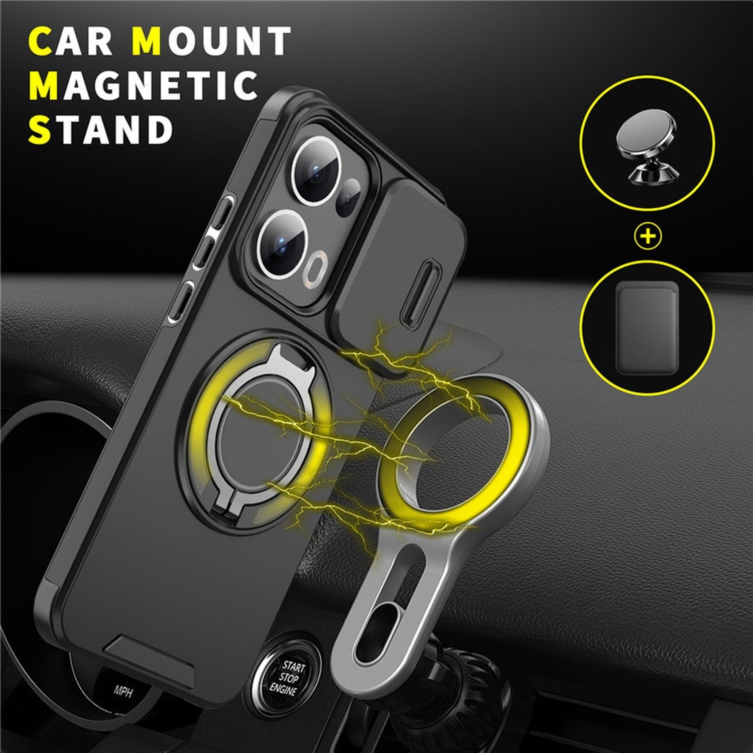 OPPO Reno Series Shockproof Kickstand Case - image 7