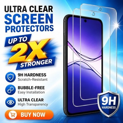 Tempered Glass Screen Protector for OPPO Smartphones - image 2