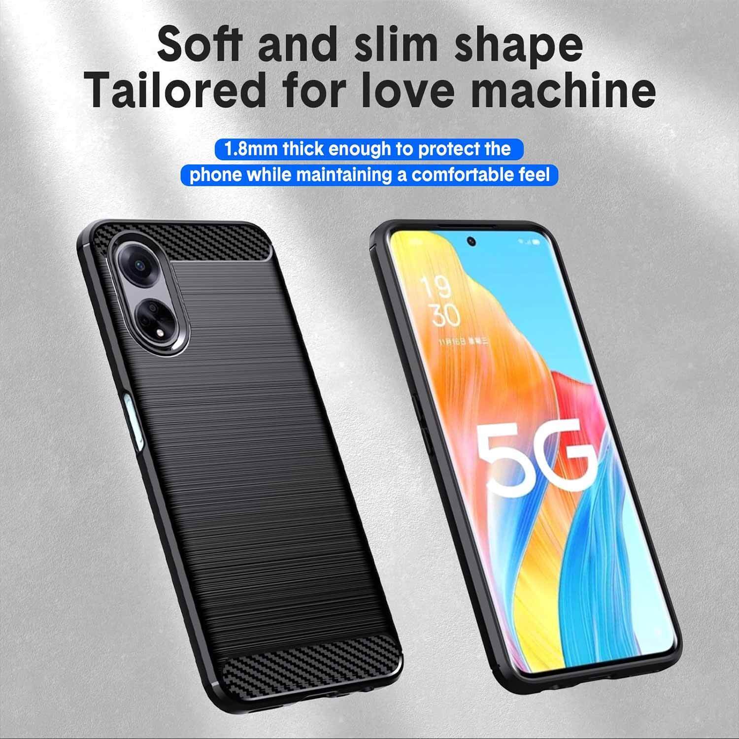 For OPPO Reno 11 F 10 5G Case Shockproof Rugged Slim Cover