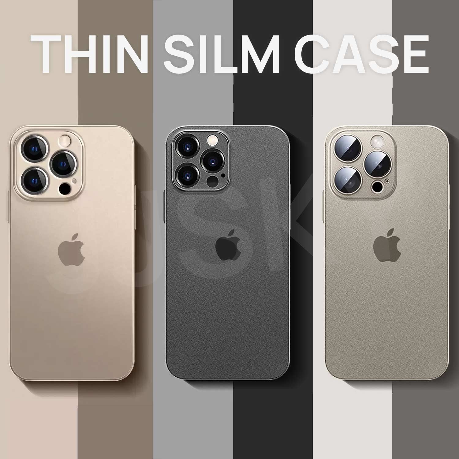 For iPhone 17 Pro Max Air Case Thin Matte Slim Shockproof Clear Cover