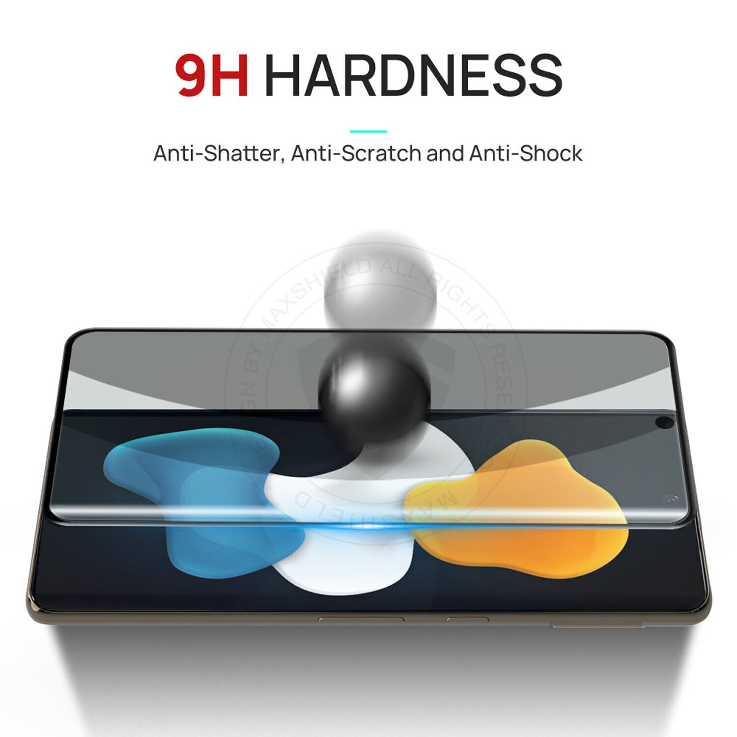 2XFor Google Pixel 9 Pro Tempered Glass Screen Protector