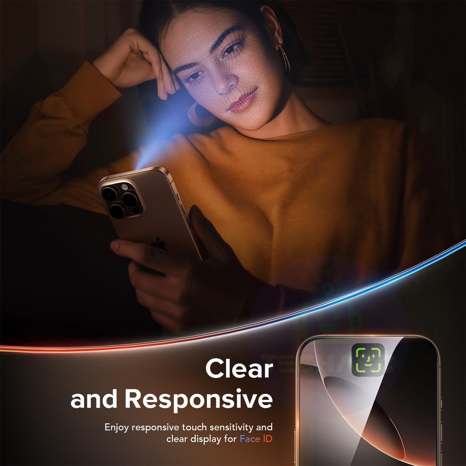 2xFor iPhone 17 Pro Max Air Easy Install PRIVACY Tempered Screen Protector