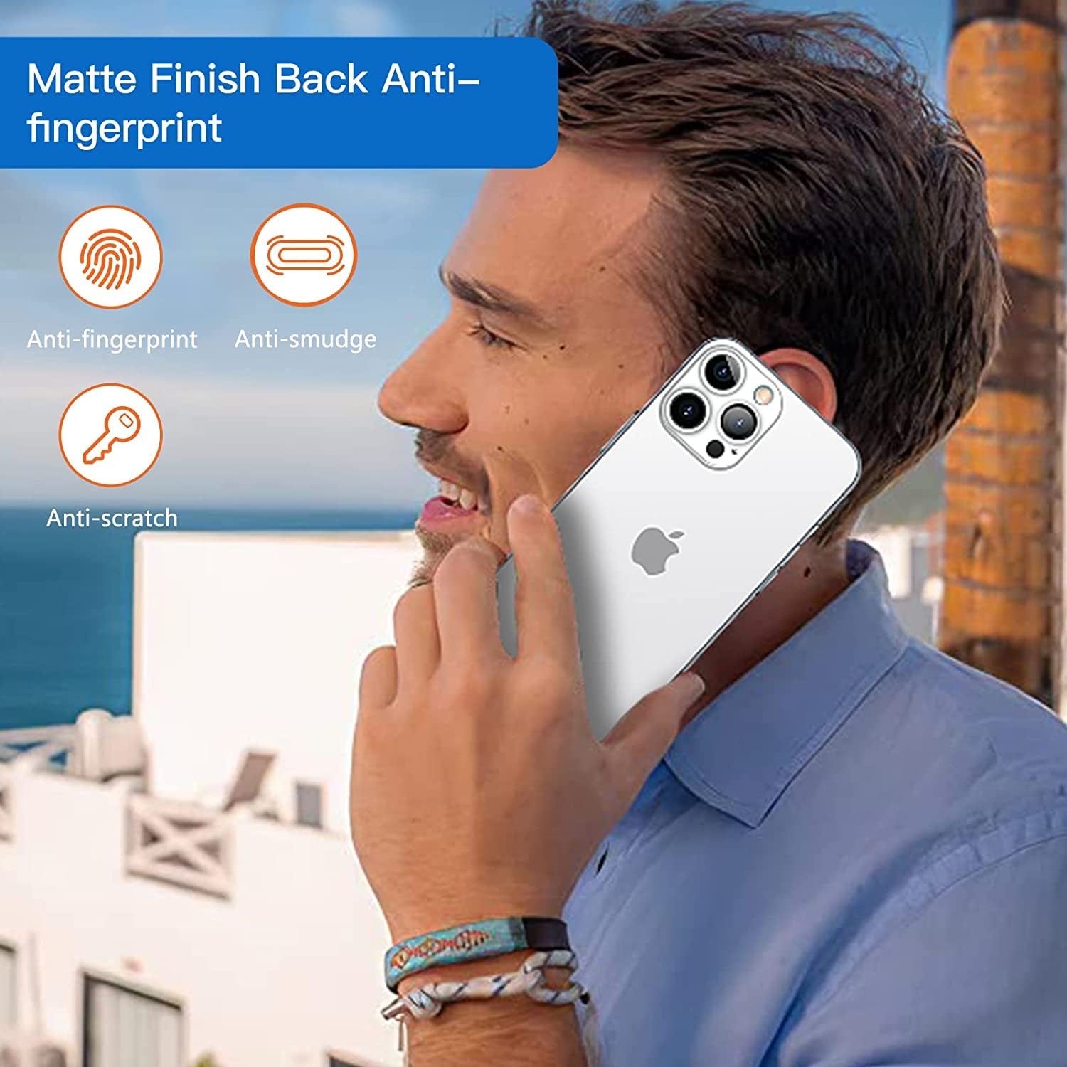 For iPhone 17 Pro Max Air Case Thin Matte Slim Shockproof Clear Cover