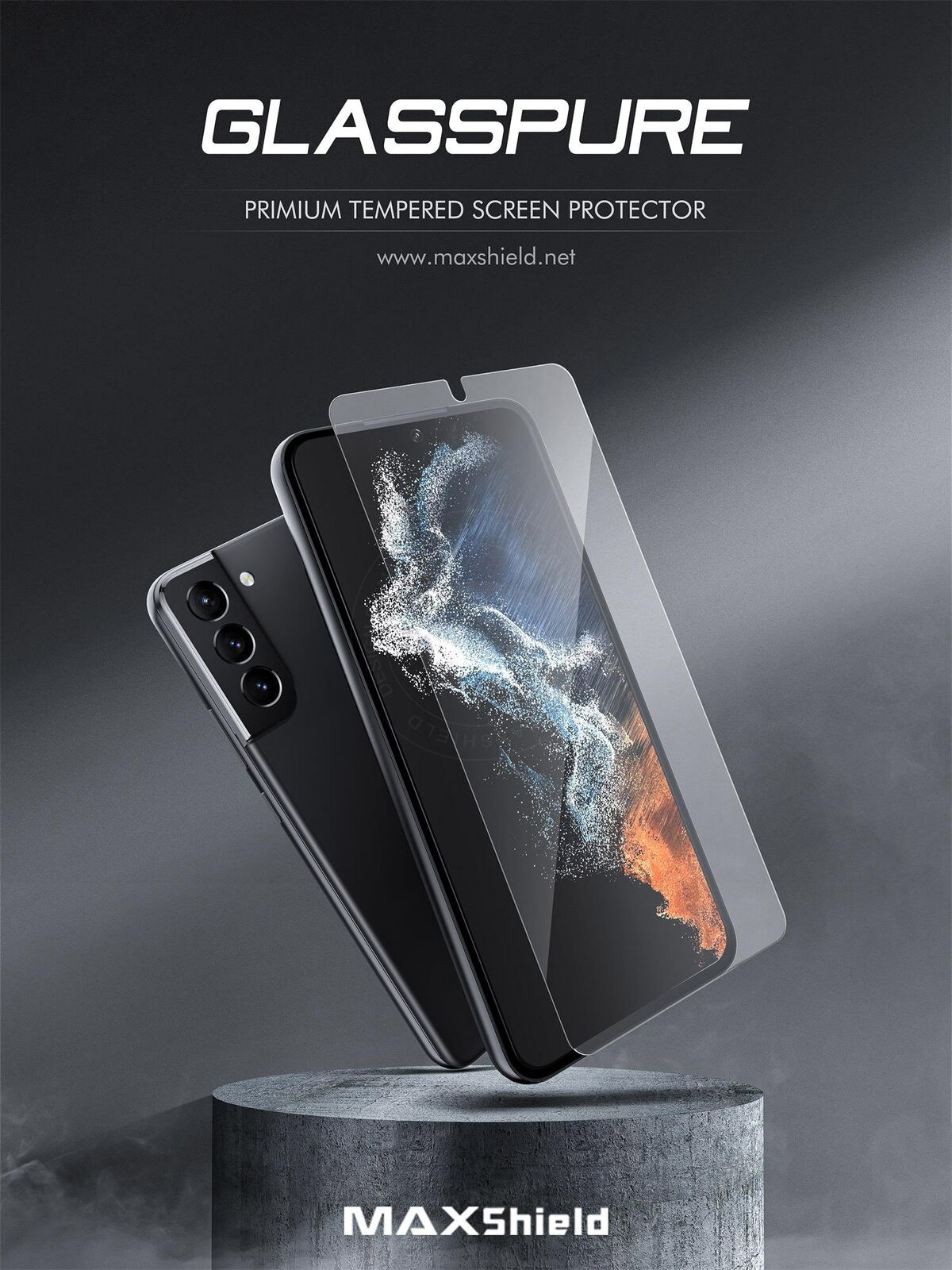 For Samsung Galaxy S23 FE Privacy Glass Screen Protector