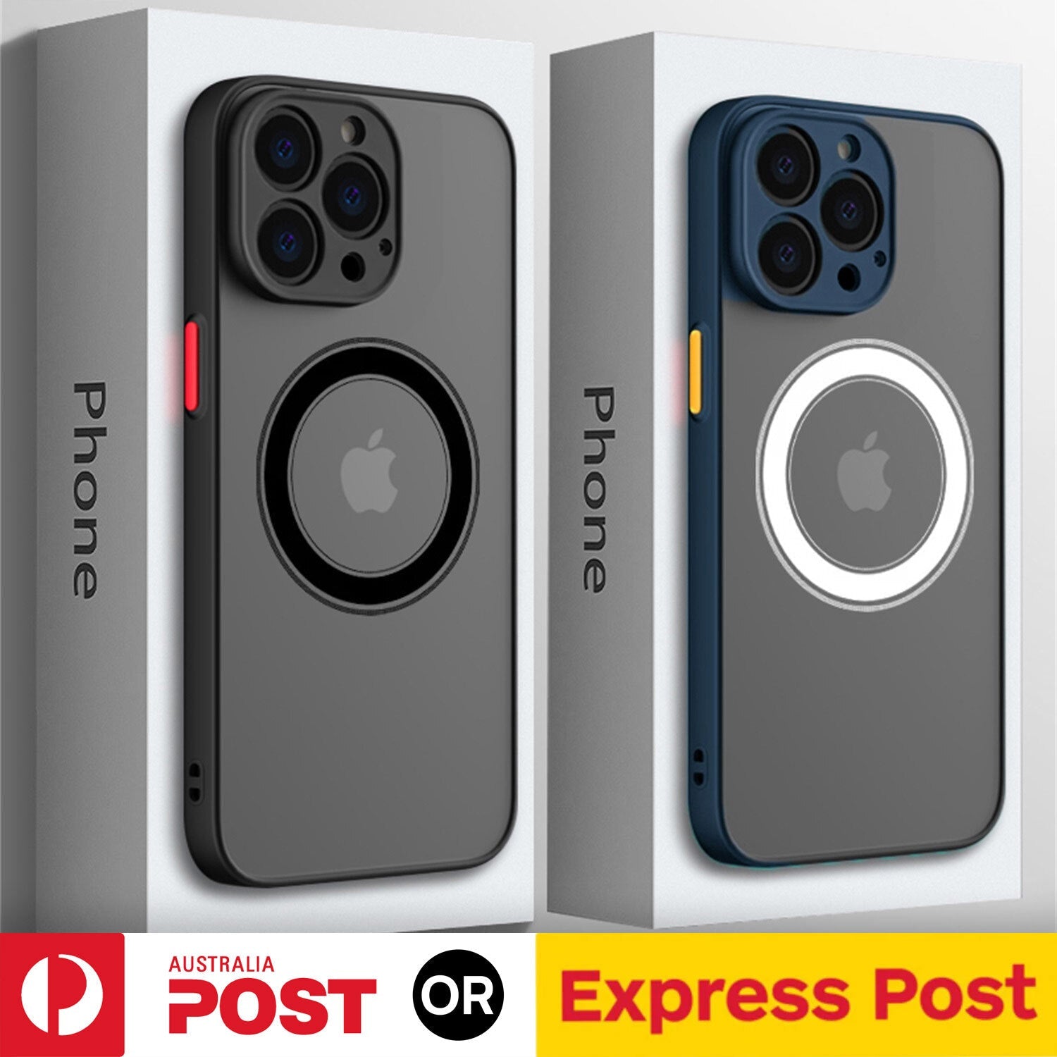 Shockproof Armor Magnetic Matte Case Cover For iPhone 17 Pro Max Air