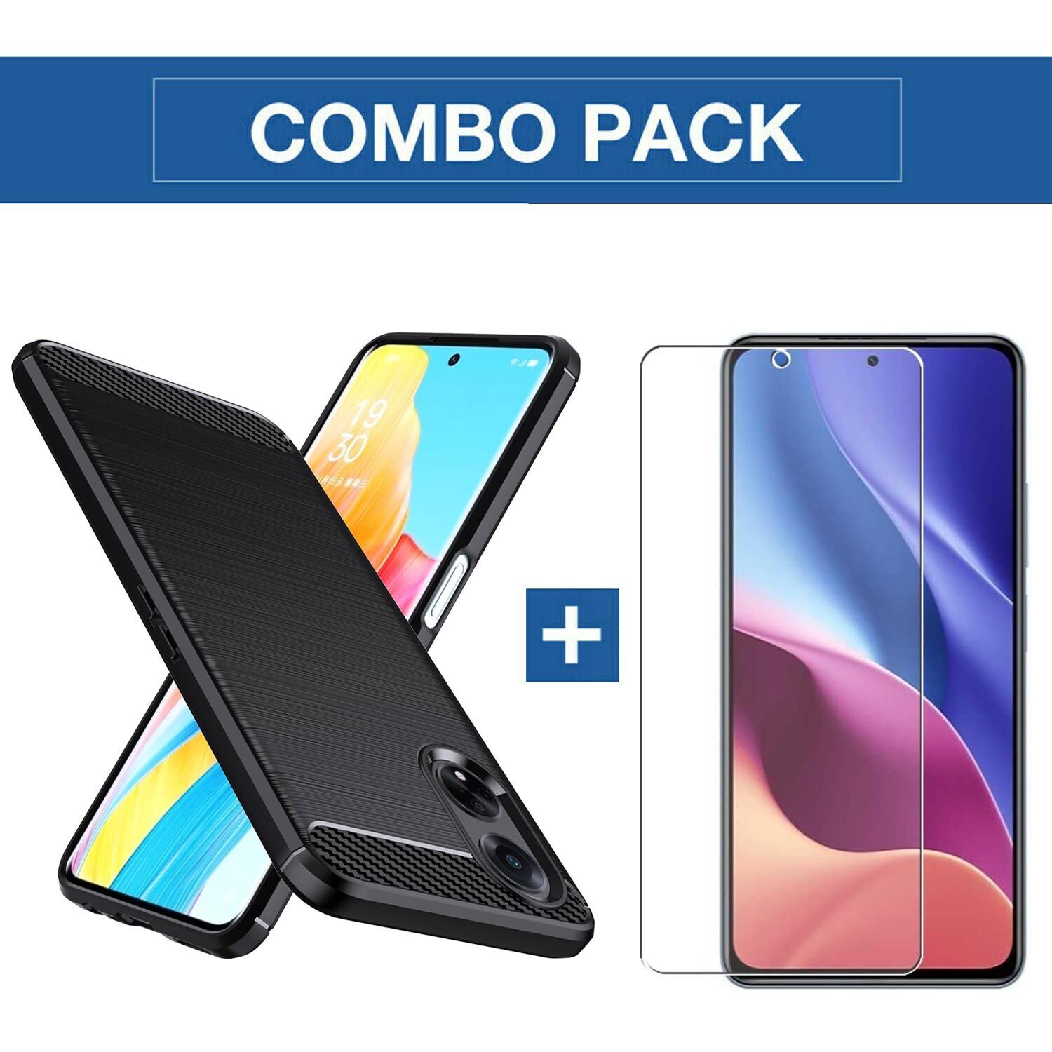 For OPPO Reno 11 F 10 5G Case Shockproof Rugged Slim Cover