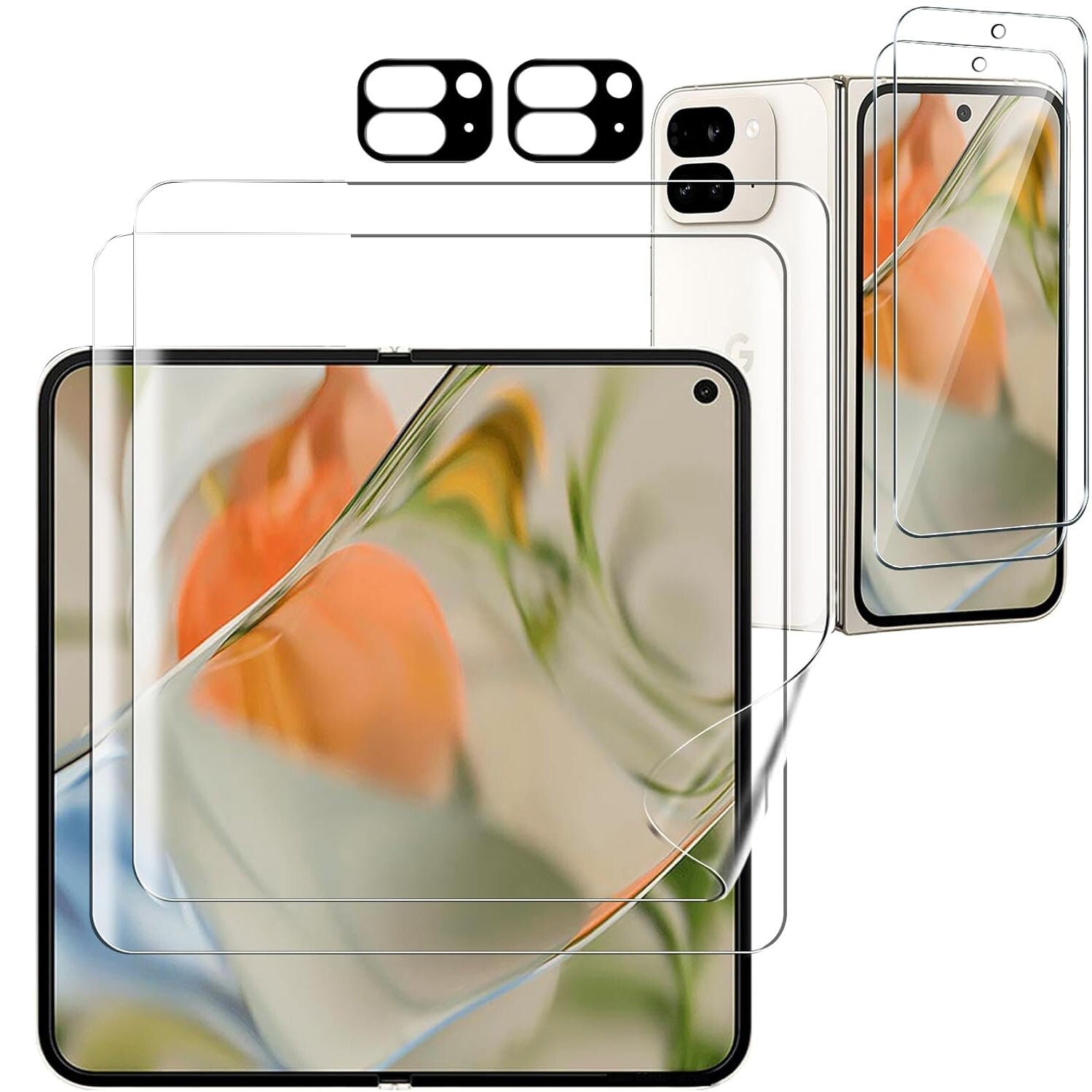 For Google Pixel 10 Pro Fold Hydrogel Tempered Glass Screen Camera Protector