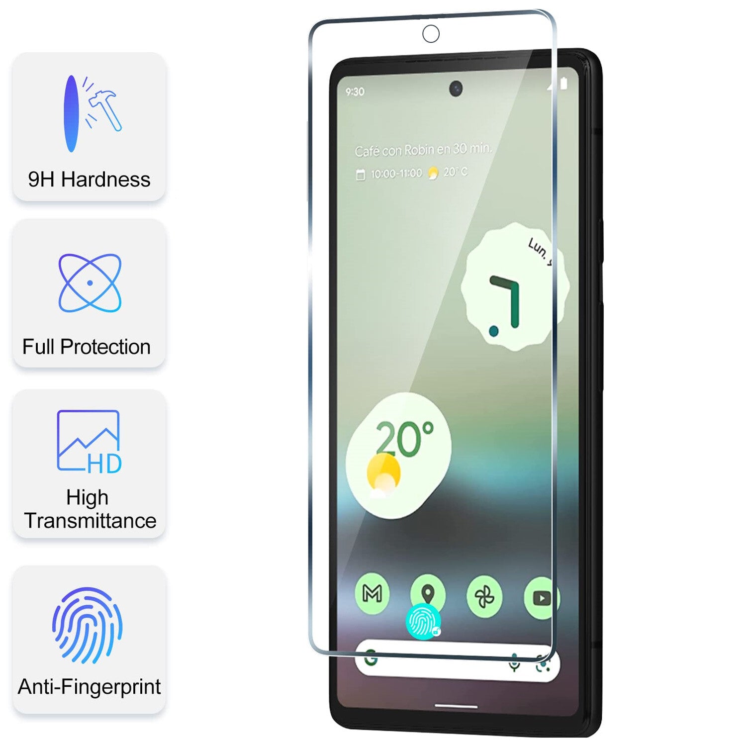 [2+2] For Google Pixel 10 Pro XL Glass Screen Camera Lens Protector