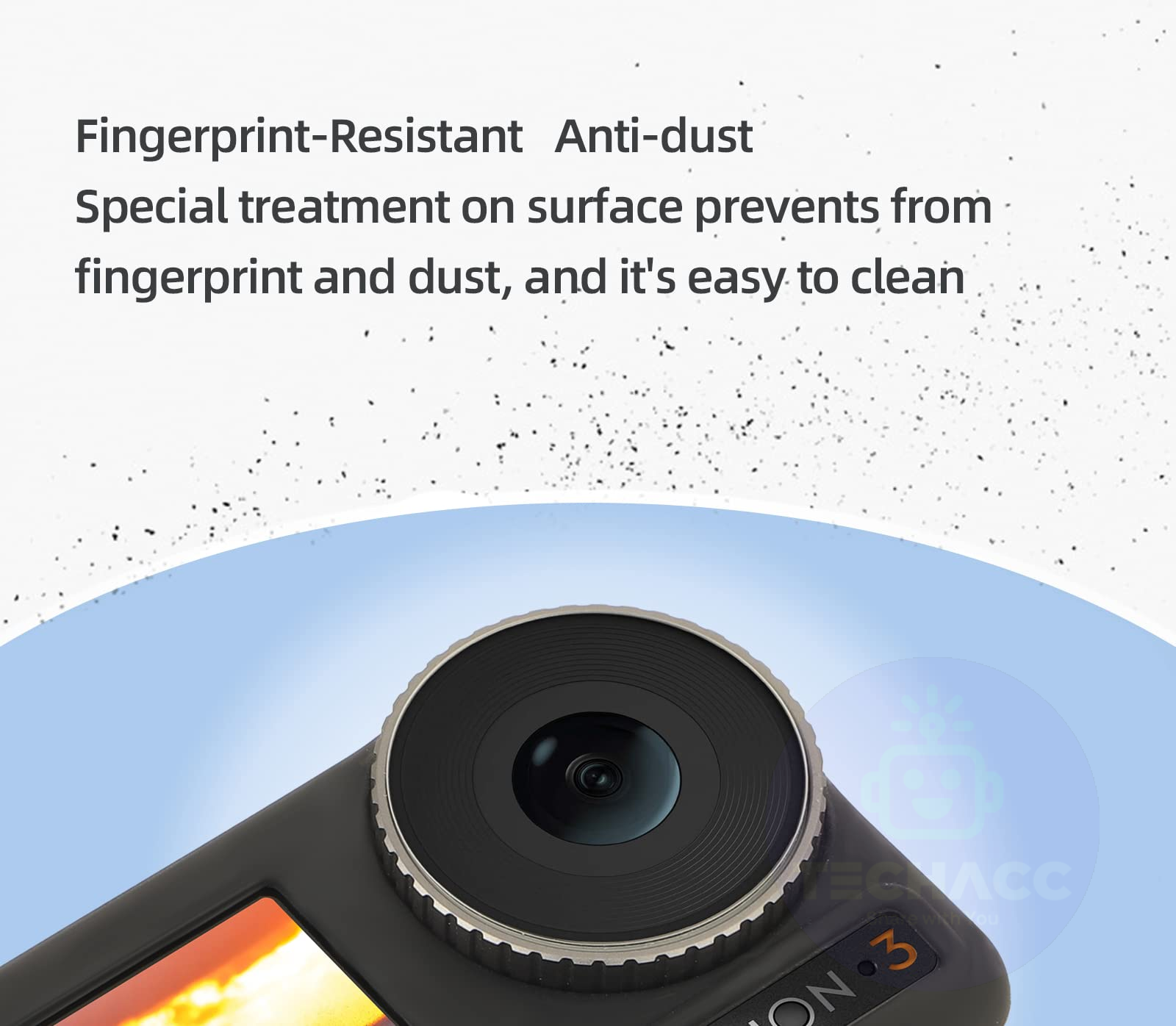 For Dji Osmo Action 4 3 Case Cover Camera Lens Cap Screen Shockproof Protection