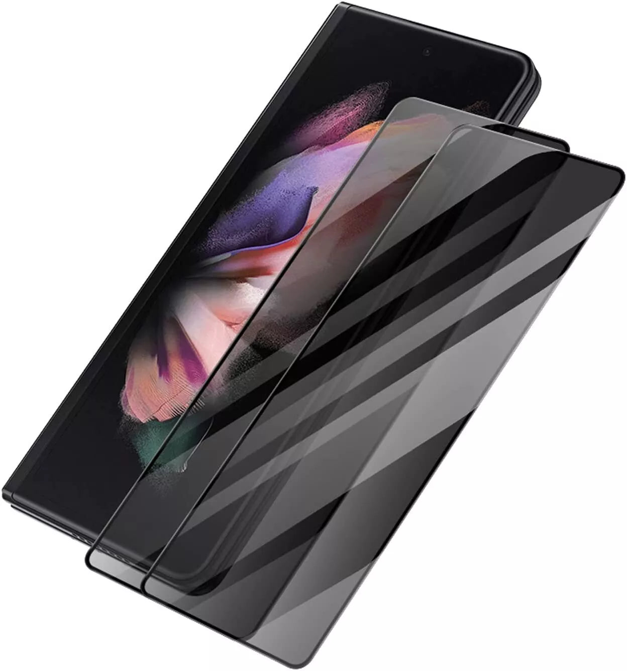 For Galaxy Z Fold Flip 6 5G Anti Spy Tempered Glass Privacy Screen Protector