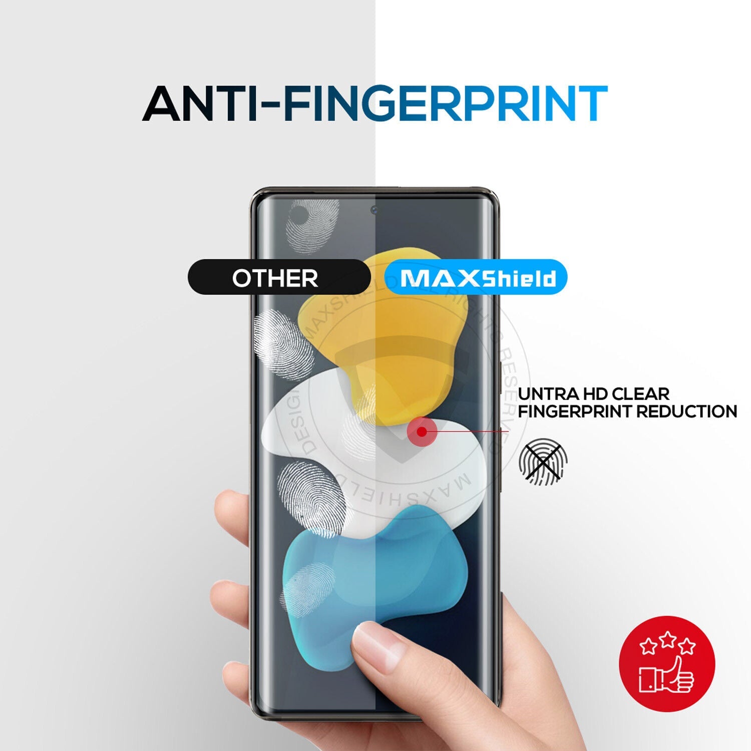 2XFor Google Pixel 9 Pro Tempered Glass Screen Protector