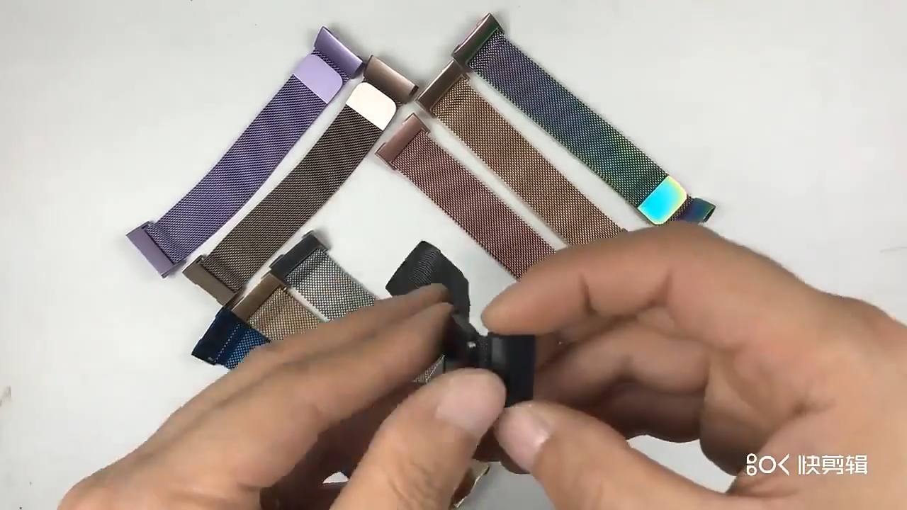 For Fitbit Inspire 3 Stainless Steel Magnetic Replacement Band