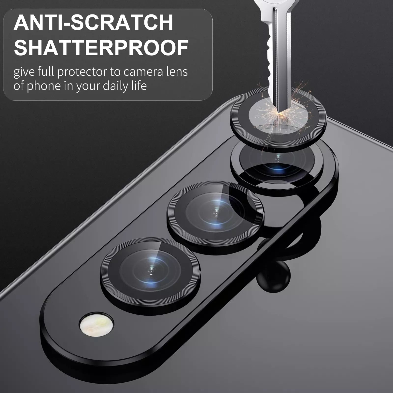 For Samsung Galaxy Z Fold/Flip 6 Camera Lens Tempered Glass Full Protector