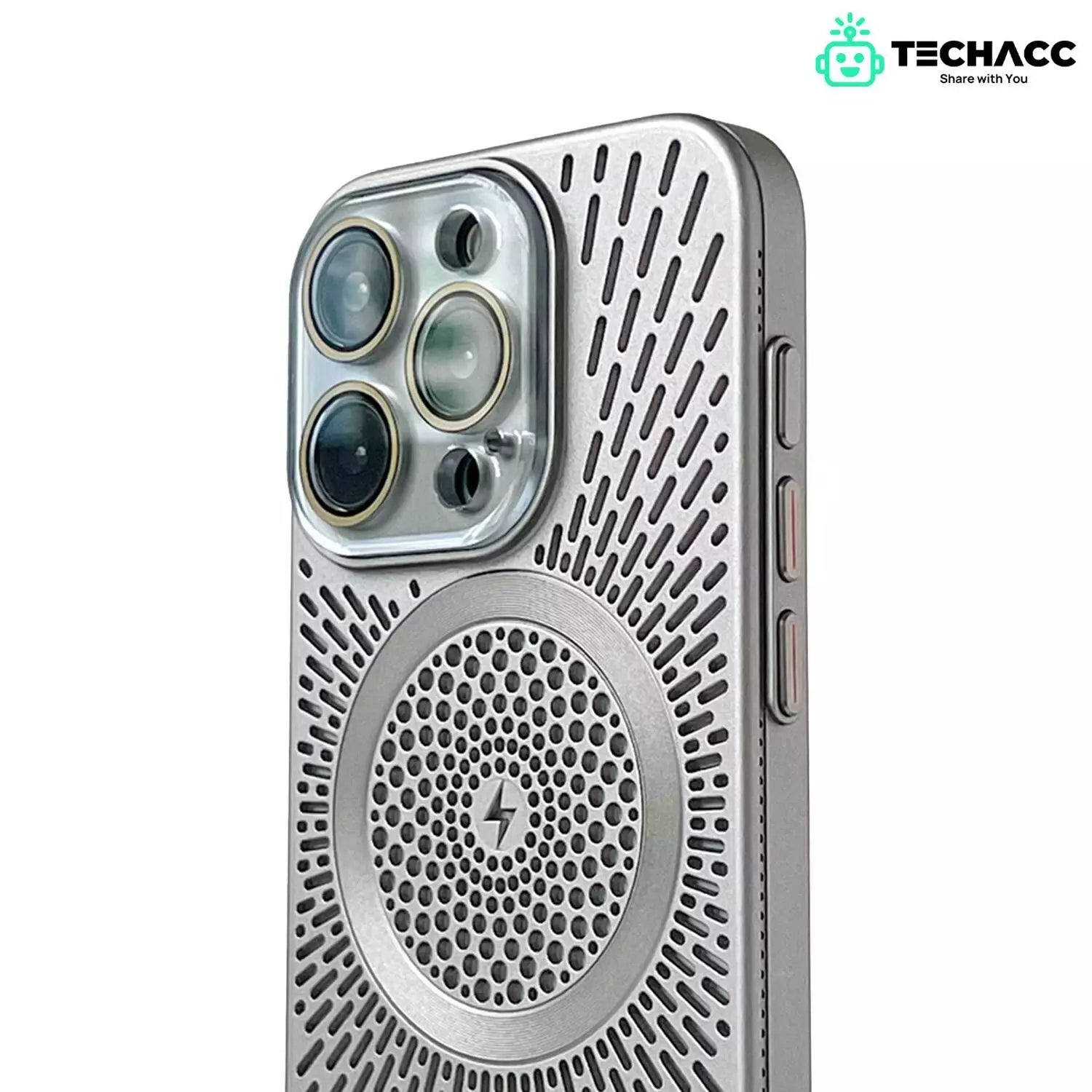 For iPhone 15 14 Pro Max Case Shockproof Magnetic Luxury Heat Dissipation Cover
