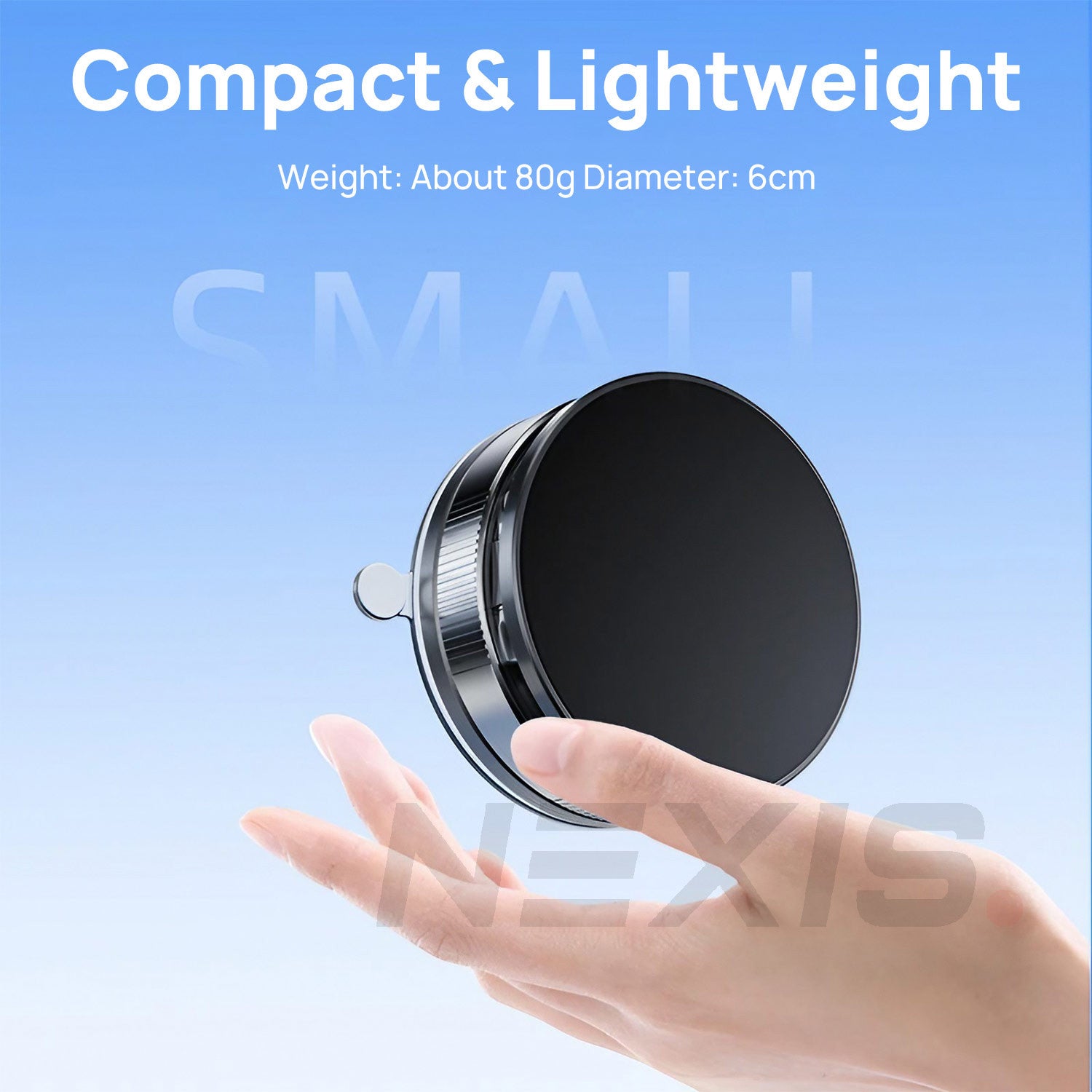 2025 NEW Vacuum Magnetic Suction Cup Phone Holder Car Mount Foldable 360° Stand