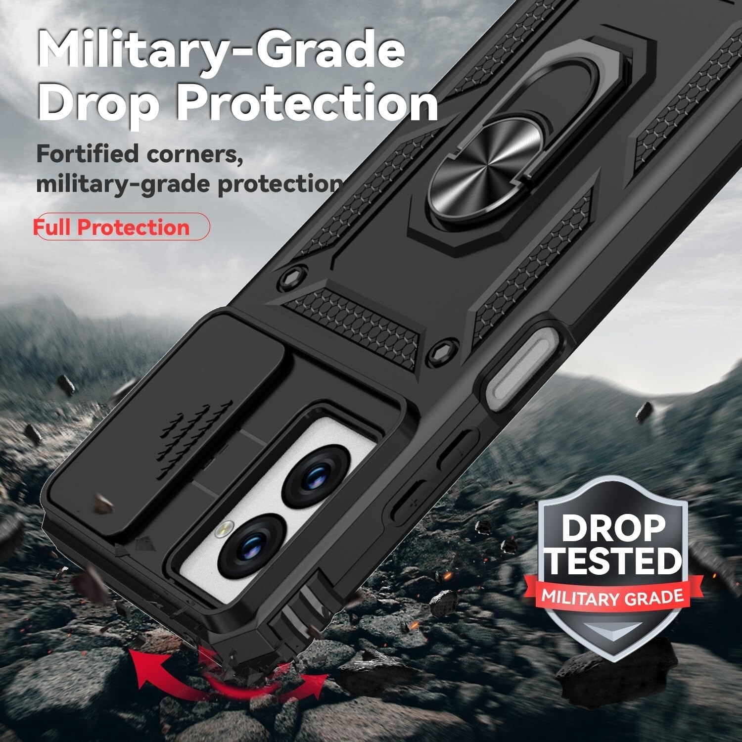 For Google Pixel 10 /10 Pro/10 Pro XL Case Rugged Shockproof Heavy Duty Ring Cover