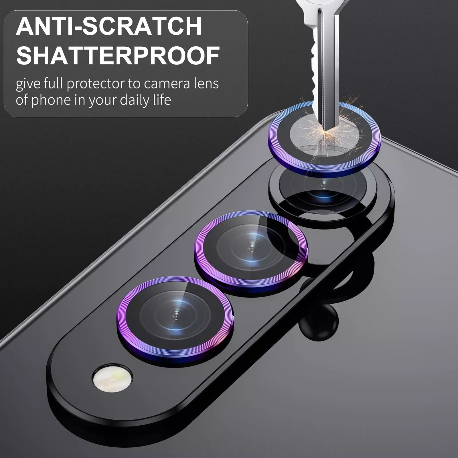 For Samsung Galaxy Z Fold/Flip 6 Camera Lens Tempered Glass Full Protector
