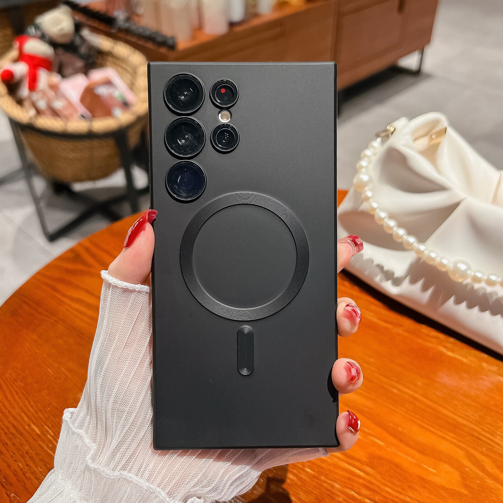 For Samsung Galaxy S23 FE 5G Shockproof Mag Safe Case Cover