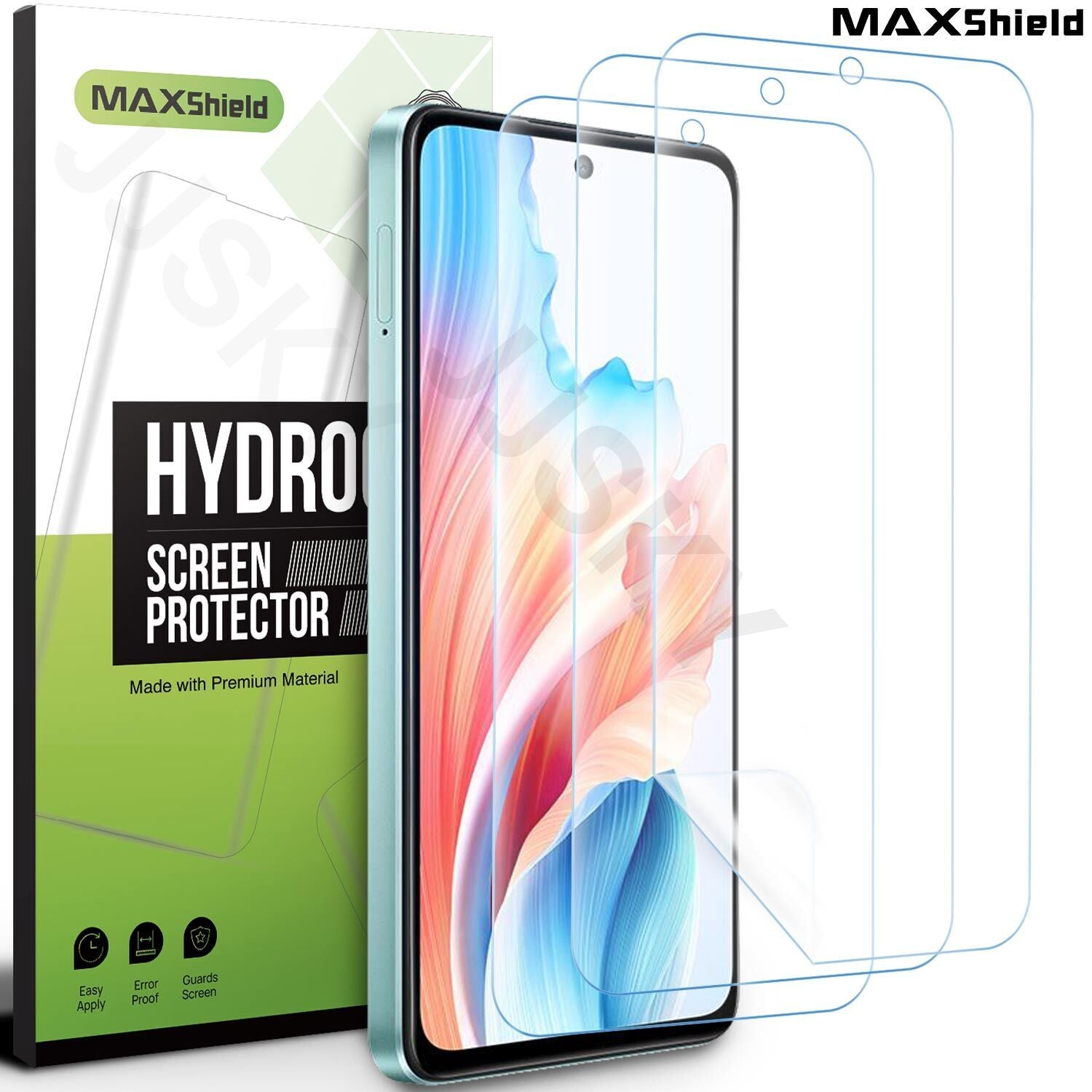 3X For OPPO Reno 10 5G A38 A58 A79 A18 A98 A78 5G Hydrogel Screen Protector