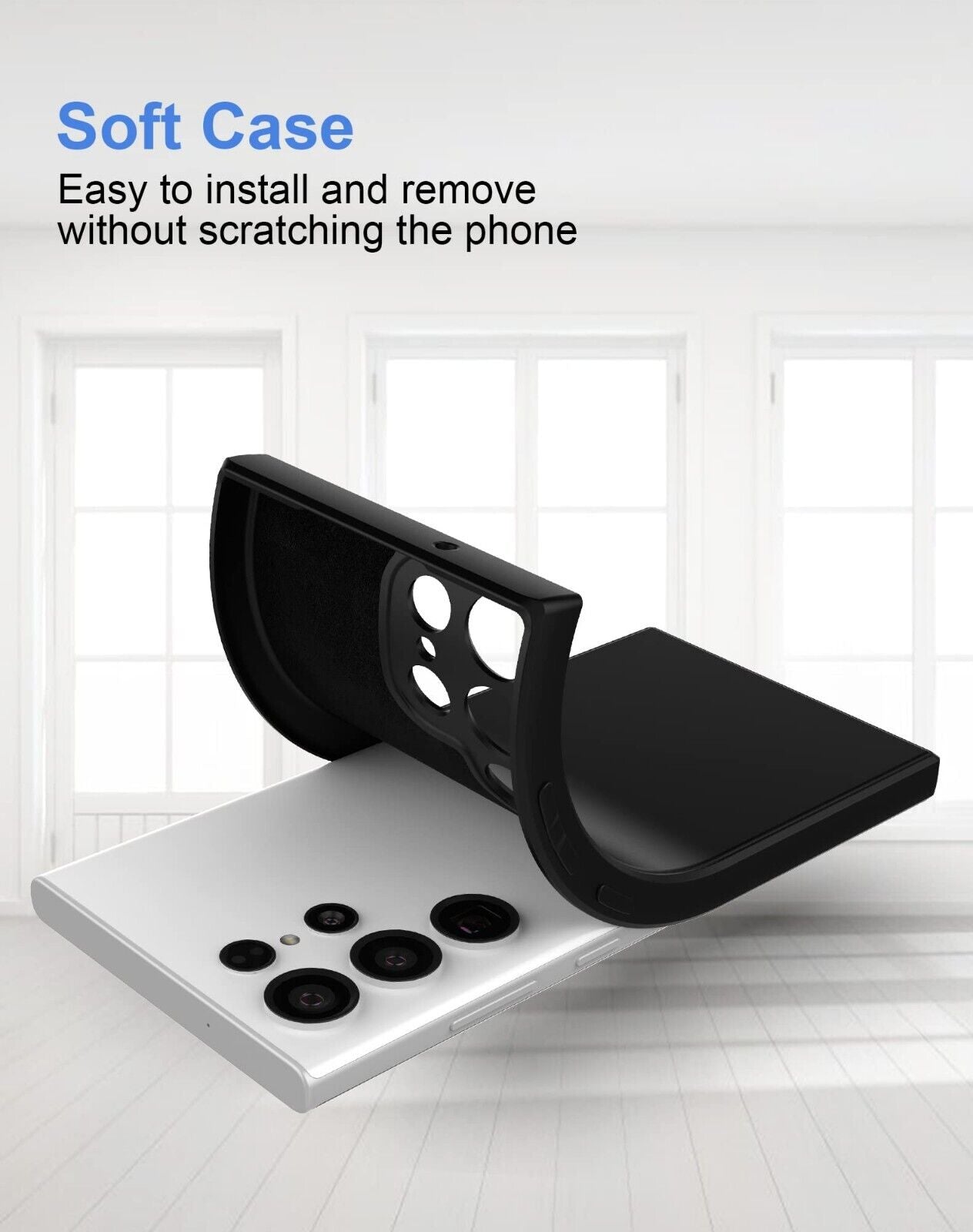 For Samsung Galaxy S23 FE 5G Case Silicone Shockproof Cover