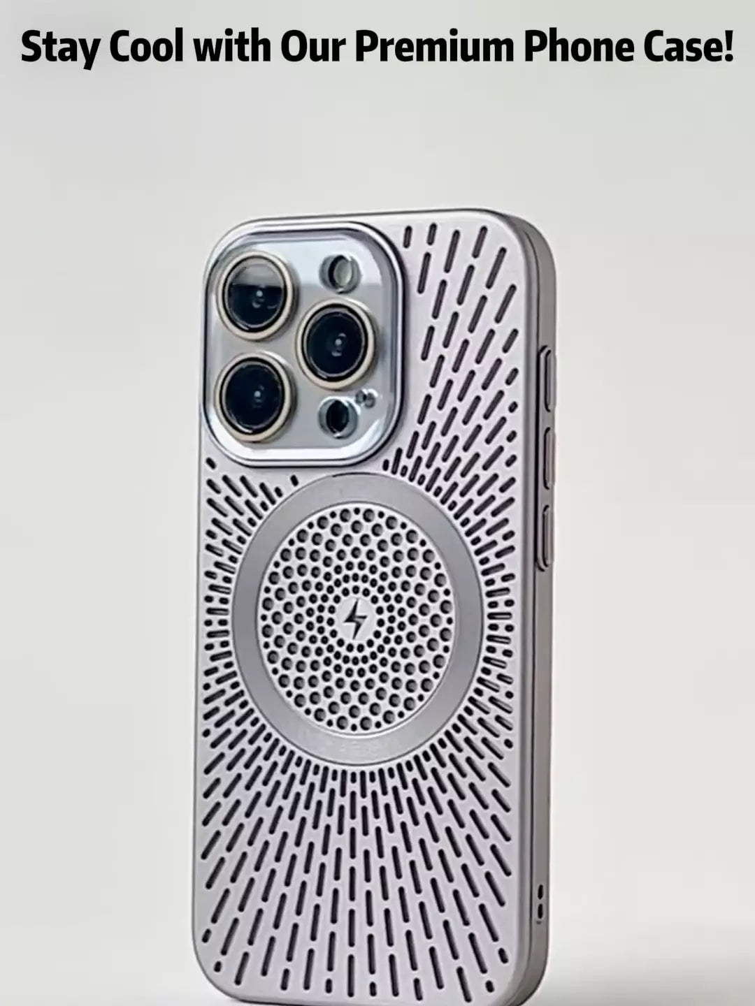 For iPhone 15 14 Pro Max Case Shockproof Magnetic Luxury Heat Dissipation Cover
