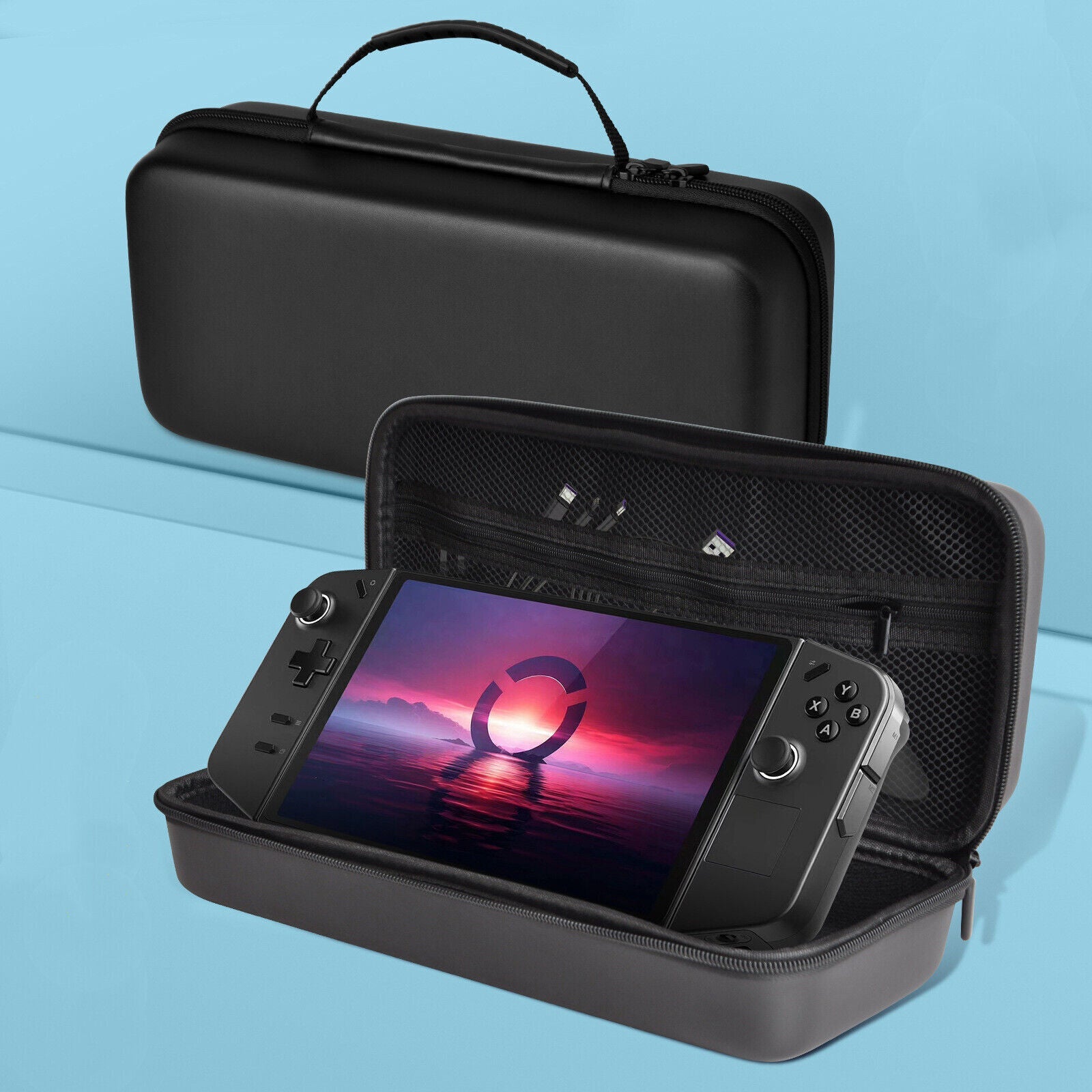 For Lenovo Legion Go Gaming Handheld 8.8 2023 Shockproof Black Storage Bag