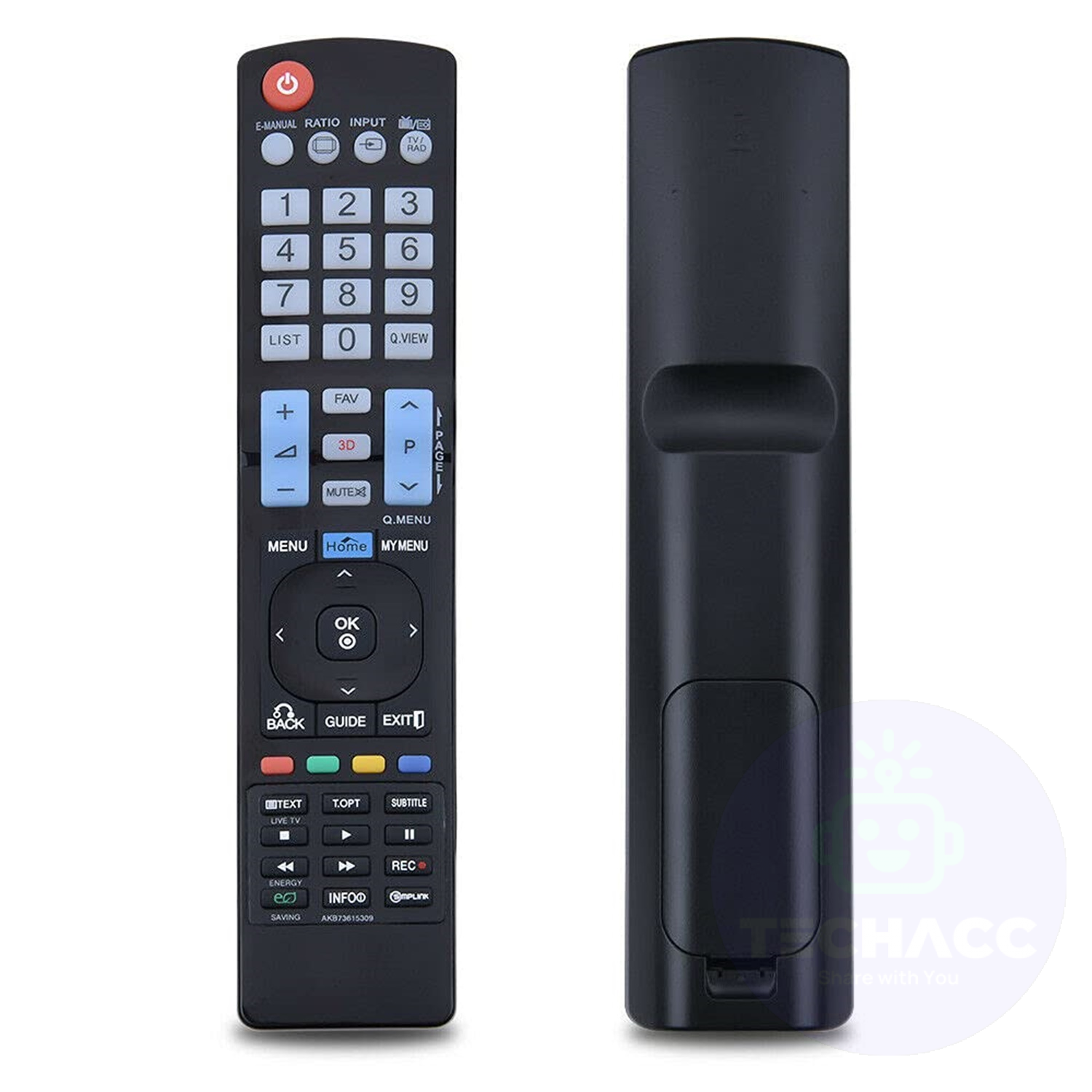 New Genuine LG TV Remote Control Replacement For 3D HDTV LED LCD Years 2000-2024