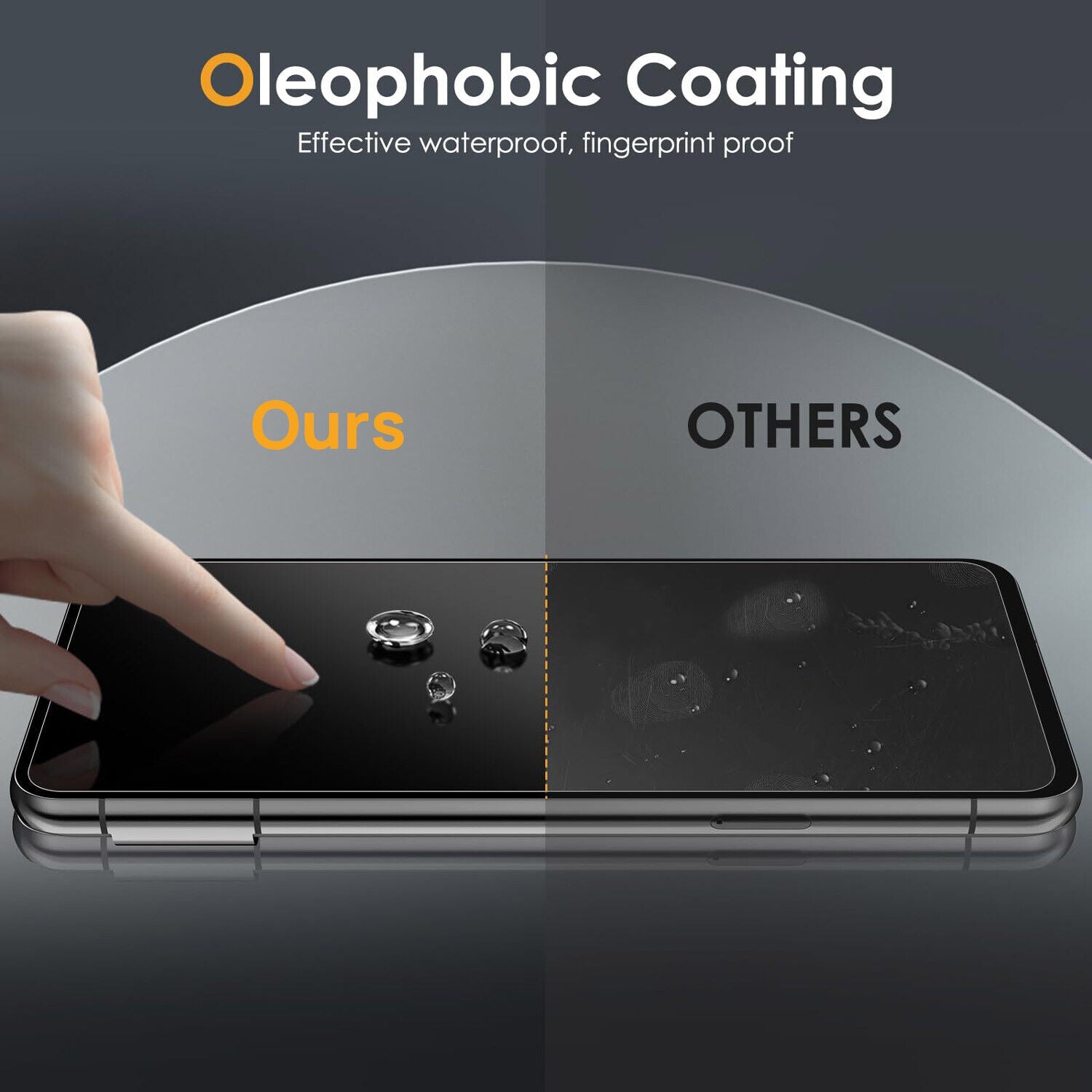 MAXSHIELD Privacy Glass Screen Protector For Reno 11 5G