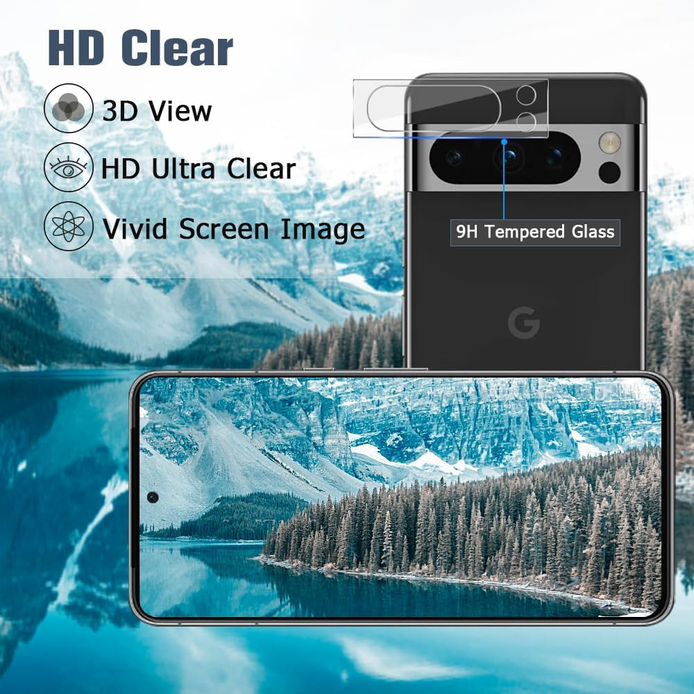 [2+2] For Google Pixel 10 Pro XL Glass Screen Camera Lens Protector