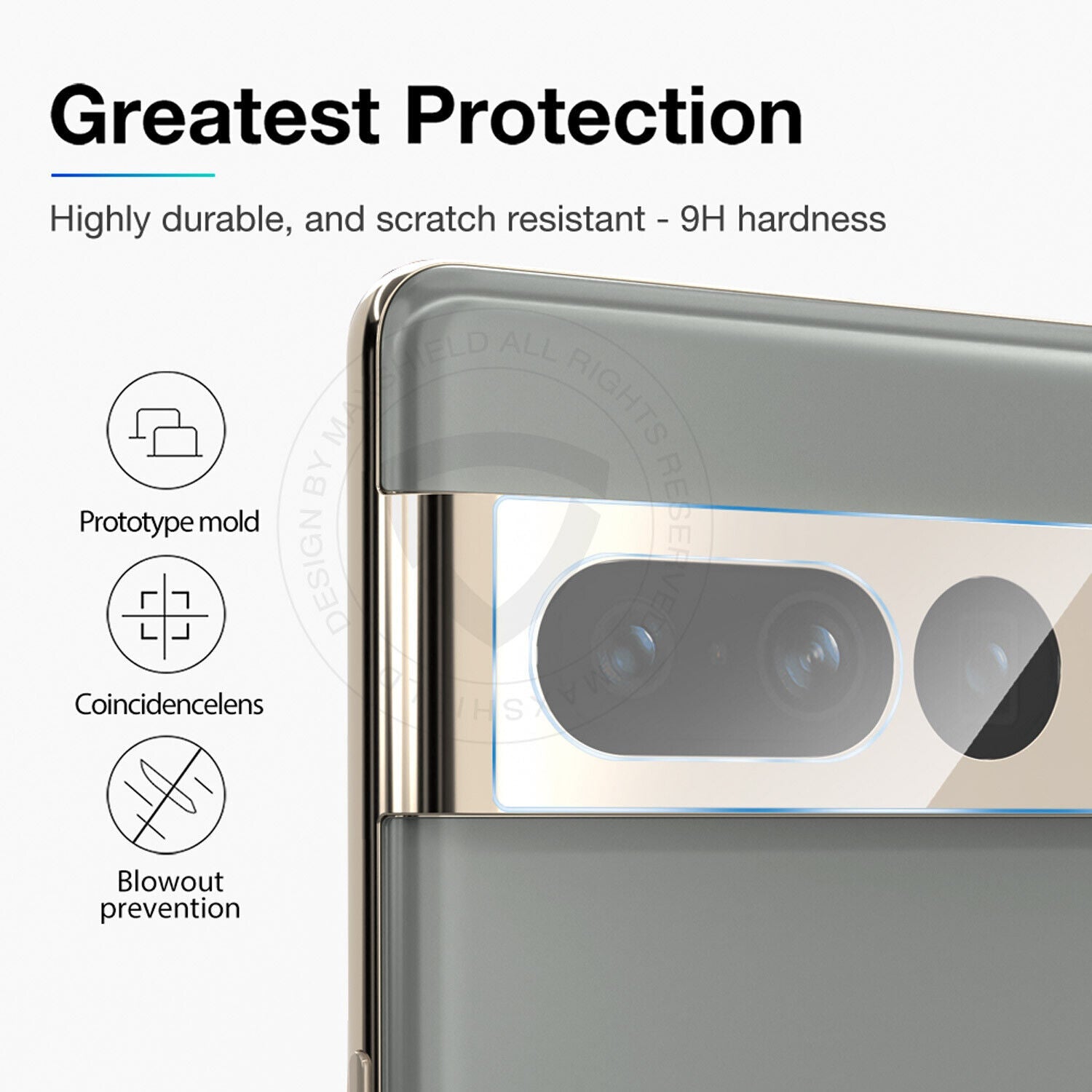 For Google Pixel 9 XL Pro Hydrogel Screen Protector Camera Cover