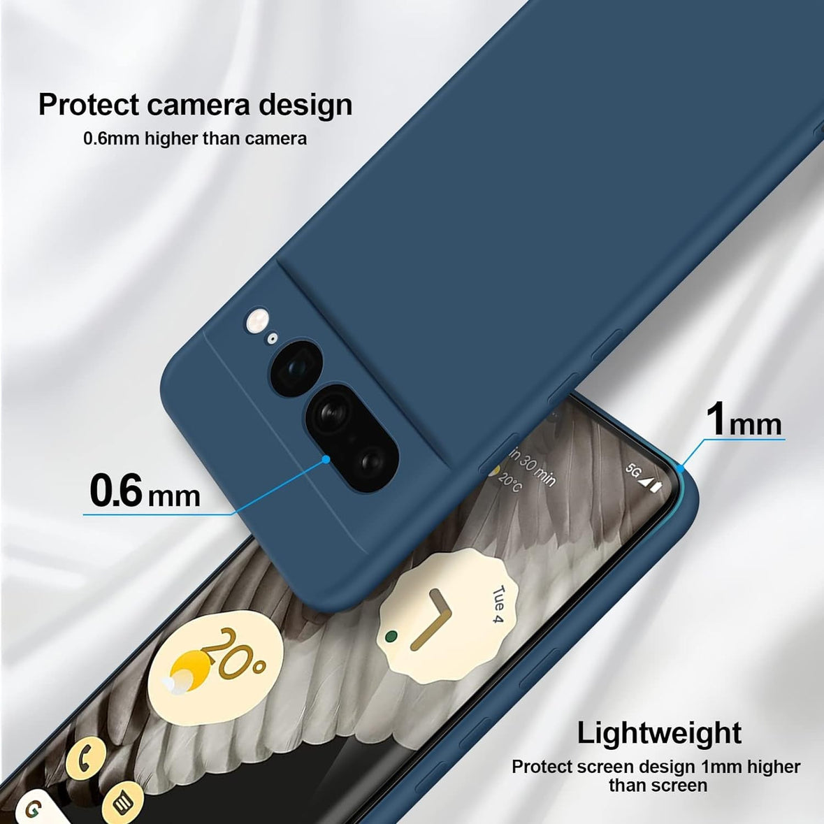 For Google Pixel 10 Pro XL Case Silicone Soft Shcokproof Case Cover