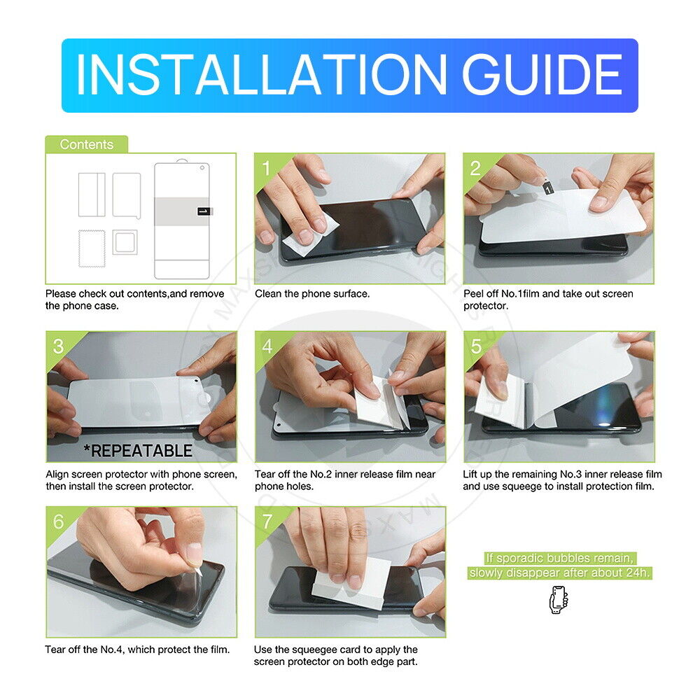 For Google Pixel 9 XL Pro Hydrogel Screen Protector Camera Cover