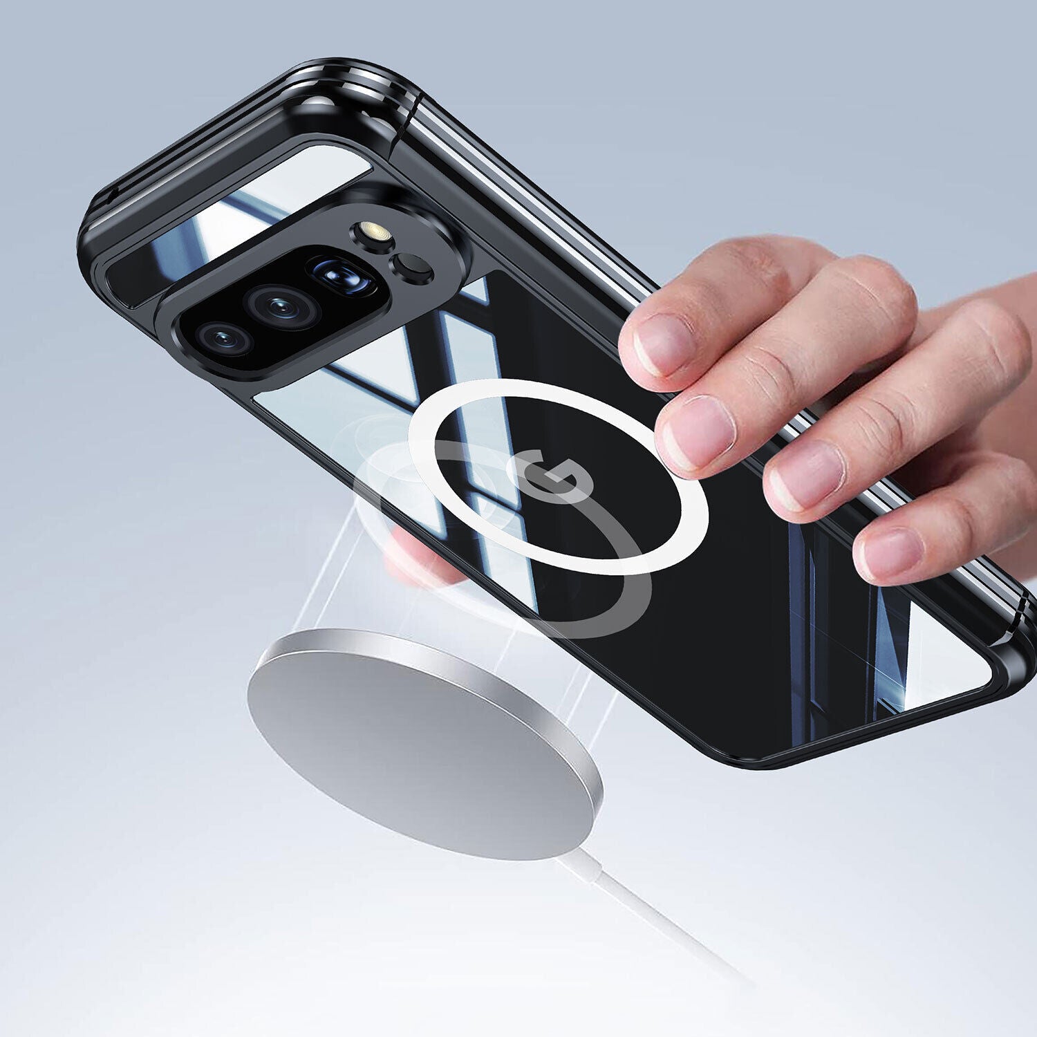 For Google Pixel 9 Pro XL Case Magsafe Magnetic Shockproof 360 Full Cover Cover