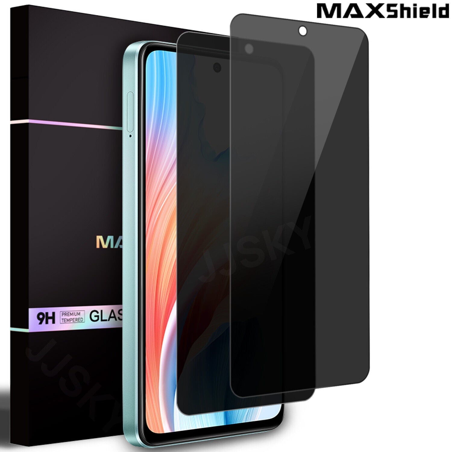 MAXSHIELD Privacy Glass Screen Protector For OPPO A79 A78 A18 A38 A98 Reno 10 5G