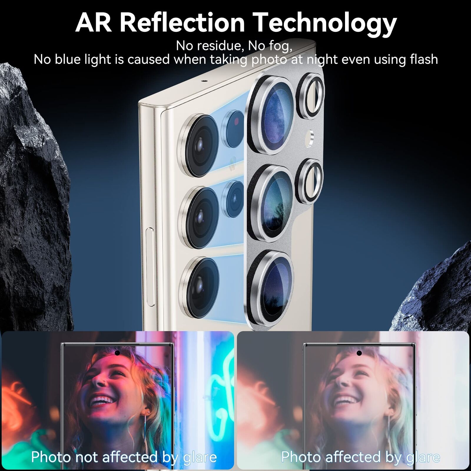 For Samsung Galaxy S24 Plus Ultra 5G Camera Metal Lens Protector