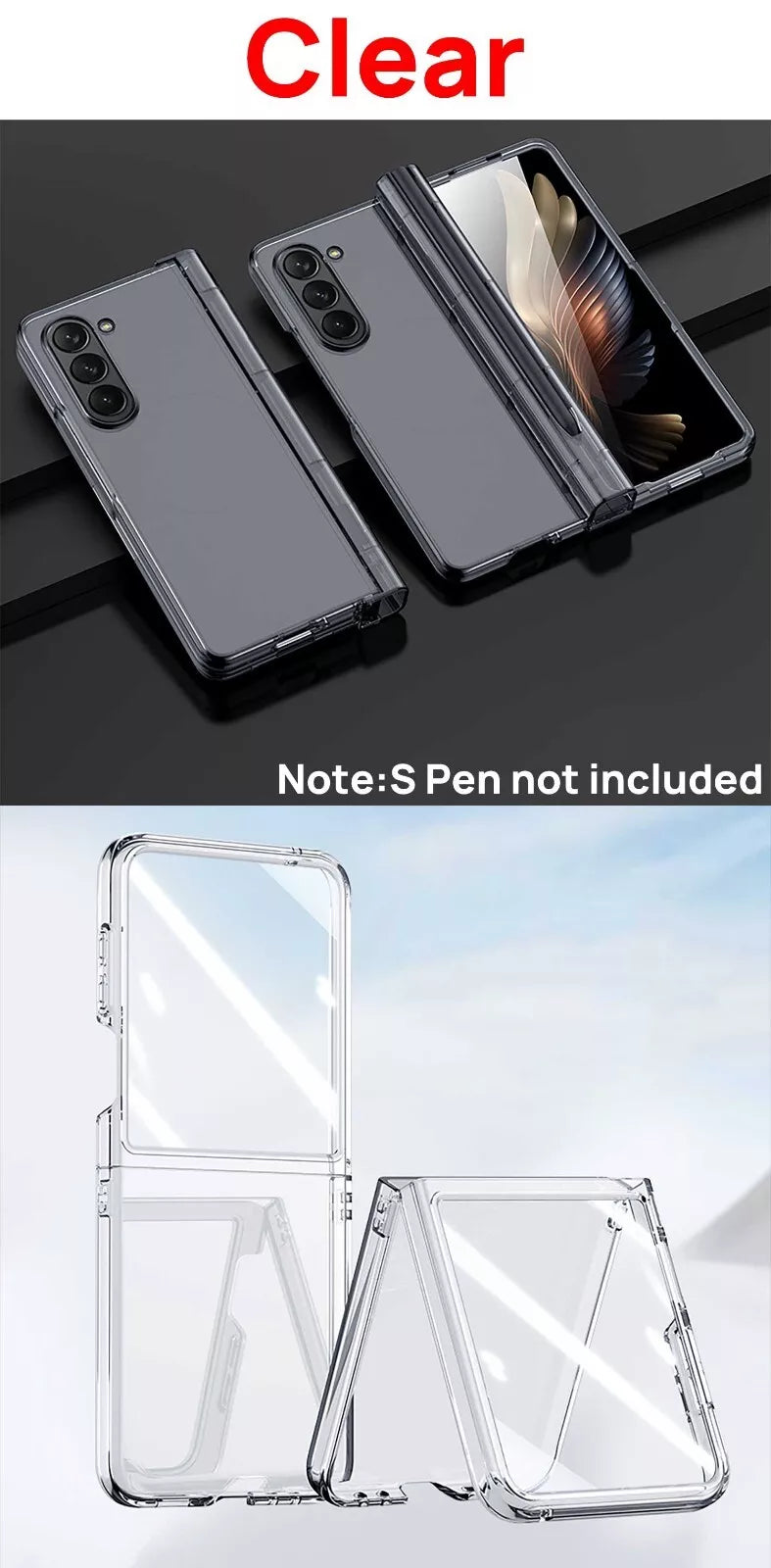 For Samsung Galaxy Z Fold 6 Flip6 Case Shockproof Rugged Holder Cover