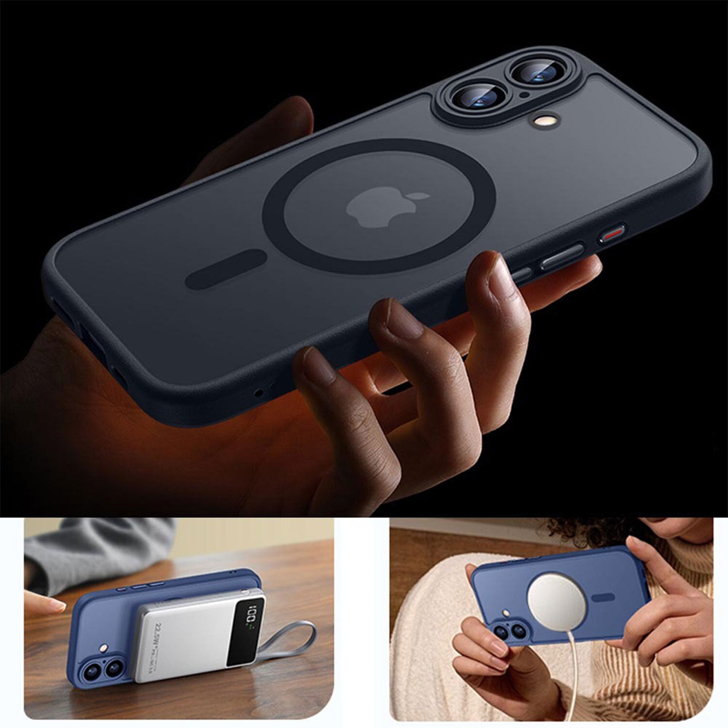 For iPhone 17 Pro Max Air Shockproof Magsafe Case Cover Camera Protection