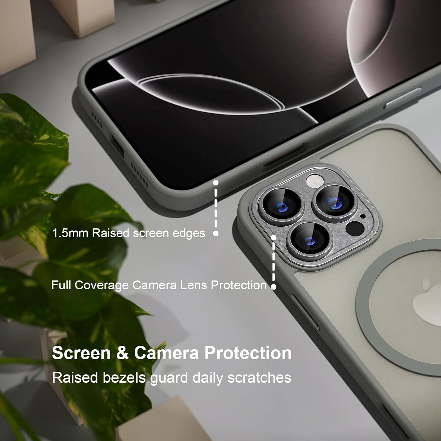 For iPhone 17 Pro Max Air Shockproof Magsafe Case Cover Camera Protection